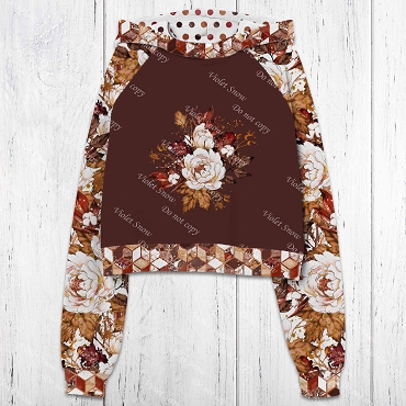 Woodland Autumn Floral Panel